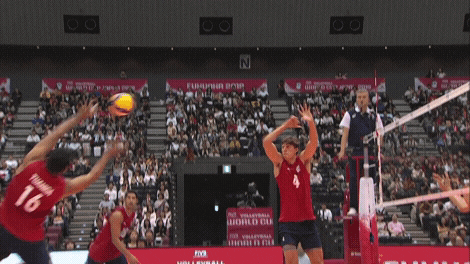 United States Jump GIF by Volleyball World