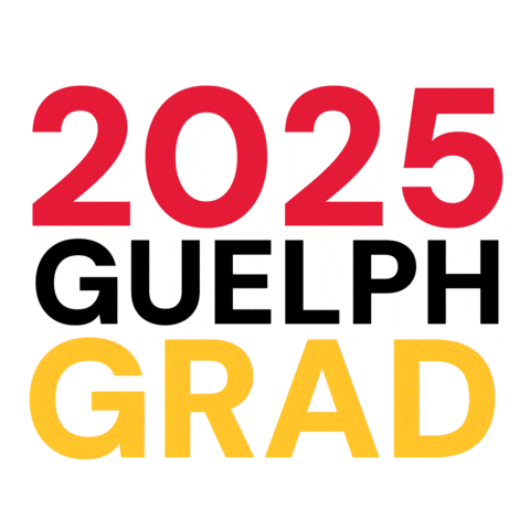 Graduation Alumni Sticker by @UniversityOfGuelph