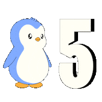 High Five Sticker by Pudgy Penguins
