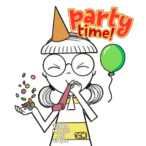 Celebrate Happy Birthday Sticker