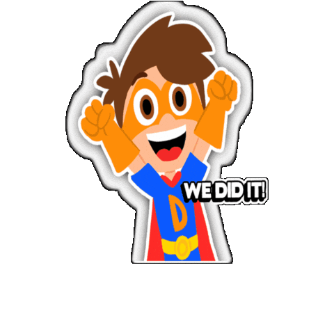 Happy We Did It Sticker by Cool School
