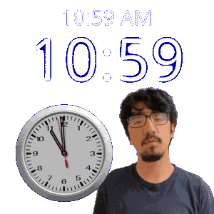 10Am Sticker