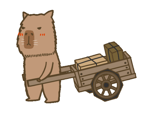 Capybara Sticker by yomoyeah