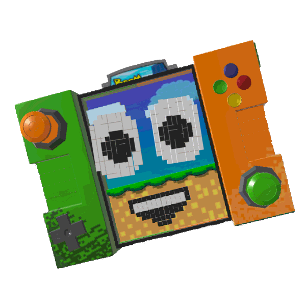 Video Game Face Sticker by Nickelodeon