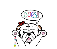 dog love Sticker by makala9_