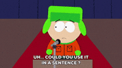confused kyle broflovski GIF by South Park 