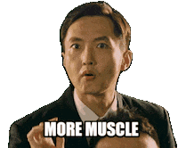 Muscle Demand Sticker by Bailingguo News