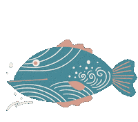Sea Life Fish Sticker