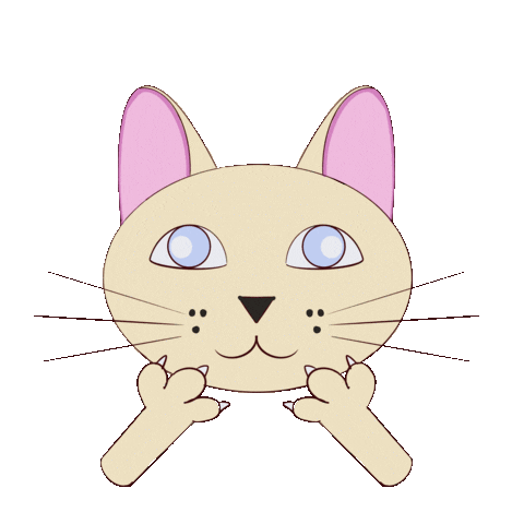 Cat Meowing Sticker