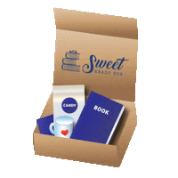 SweetReadsBox book books me time bookworm Sticker