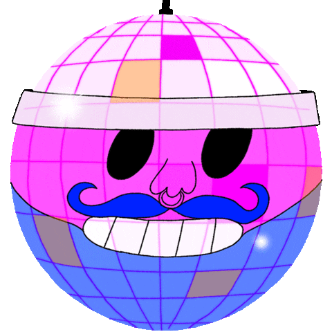 Happy Party Sticker by Laura Jayne