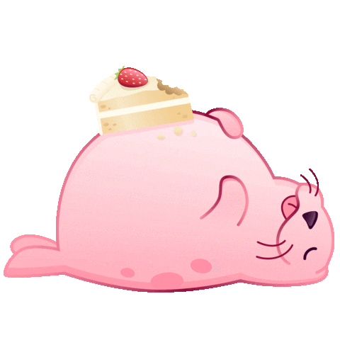 Sleepy Pink Sticker by Bare Tree Media