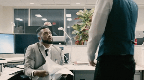 way out work GIF by Chaz French