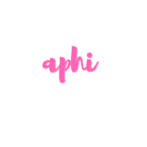 Aphi Sticker by Alpha Phi UBC
