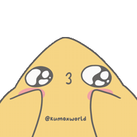 Happy I Love You Sticker by Kumo x World