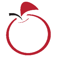 St Louis Apple Sticker by Black Twig Marketing + Communications