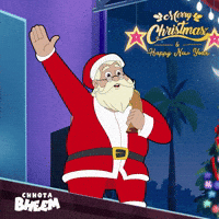 Merry Christmas GIF by Chhota Bheem