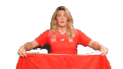 Switzerland Ray Sticker by Swiss Football Association