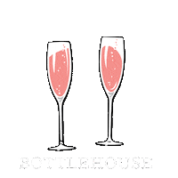 rootculturelab cheers rose glasses winery Sticker