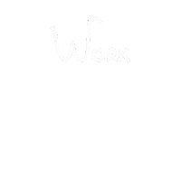 Work Hard White Lines Sticker