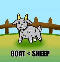 _GreenSpleen_ animals goat sheep farm GIF