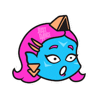 Surprise Reaction Sticker by Just  Dance