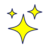 Stars Sticker by Atentamente Victoria