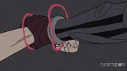 funimation fight anime powers comic book GIF