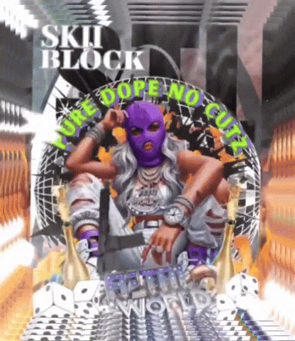 Ski Skimask GIF by DollBabyCouture