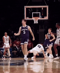 High Five College Basketball GIF by NTHS
