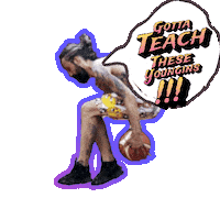 Teach Gotta Sticker by Jam & Jelly