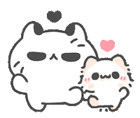 Cat Love Sticker by ACHTUNG