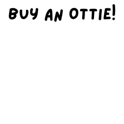 Otter Sticker by Built Daily