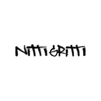 DJNittiGritti nitti nitti gritti gritti nitti logo Sticker