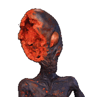 Extra Terrestrial Drinking Sticker by The Horror Section