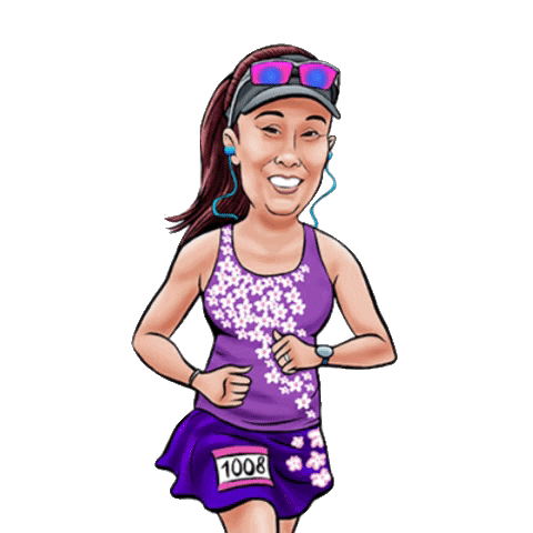 Chicago Marathon Running Sticker by eBibs