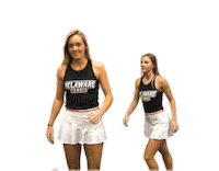 Tennis Jumping Sticker by Delaware Blue Hens