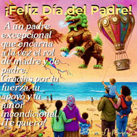 Te Quiero Feliz Dia Del Padre GIF by TresorsDuMonde.ca