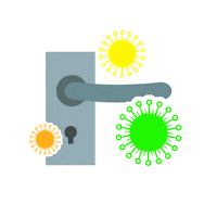 Health Virus Sticker by apothekerLAV
