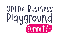 Online Business Playground Summit Sticker by Elizabeth Goddard