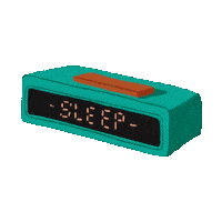 cemarina sleep clock snooze sundays Sticker
