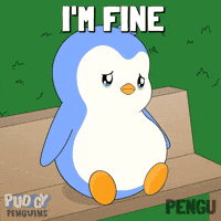 Sad Good Bye GIF by Pudgy Penguins