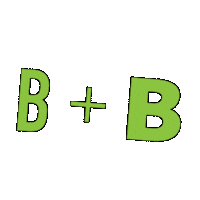 B B Sticker by Bullfrog + Baum