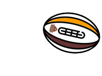 New York Rugby Sticker by Iona University