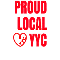 Calgary Support Local Sticker by ProudLocal
