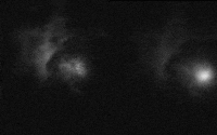 black and white space GIF