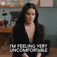 Awkward Schitts Creek GIF by CBC