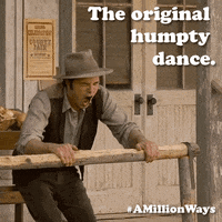seth mcfarlane humpty dance GIF by A Million Ways To Die In The West
