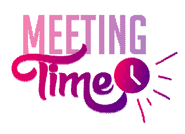 jgmkt giphyupload time meetingtime metting Sticker