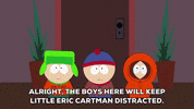 stan marsh kyle broflvski GIF by South Park 